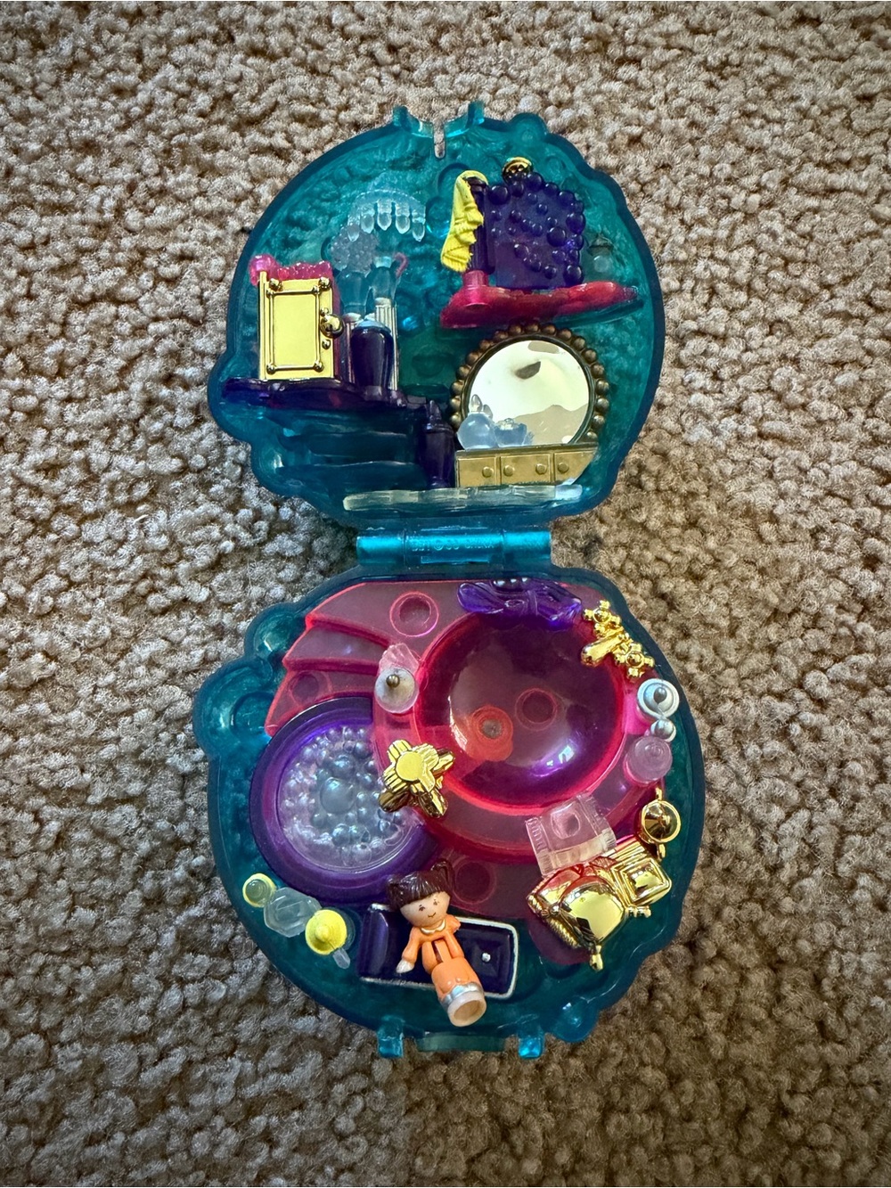 Polly Pocket 1996 Sparkle Surprise Set
